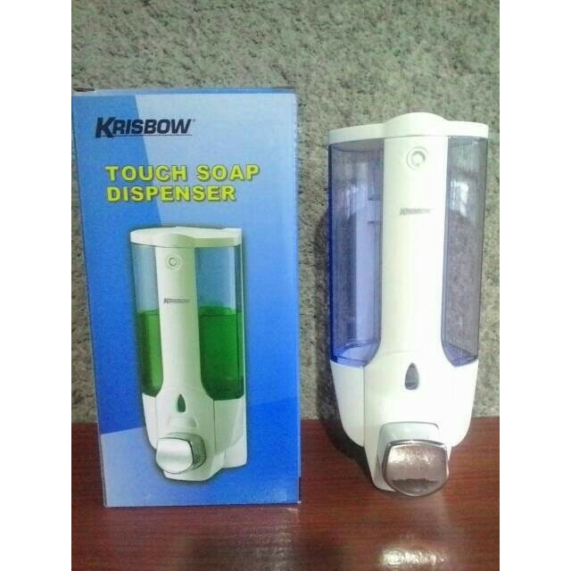 Sop Hand Touch Soap Dispenser Krisbow 380ml Hand Wash Soap Holder