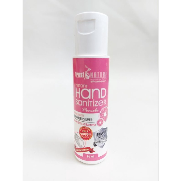 Trust natural instant hand sanitizer 60ml pomelo Shopee Malaysia