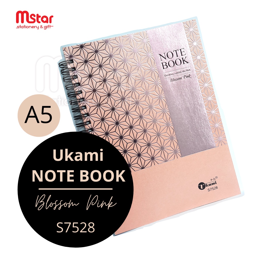 Ukami A5 PP Ring Note Book (80gsm) S7528 | Shopee Malaysia