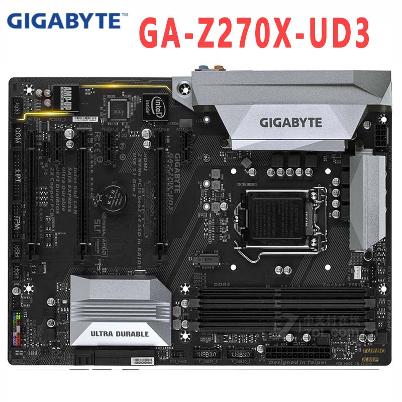 Gigabyte GAZ270XUD3 original used desktop Z270XUD3 z270 motherboard