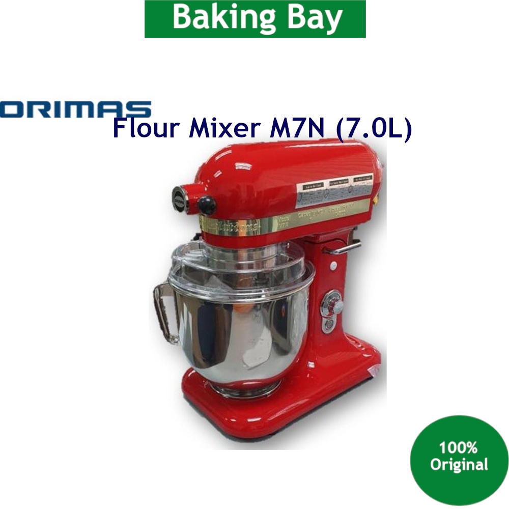ORIMAS Flour Mixer M7N (7.0L) Heavy Duty Commercial Stand Mixers