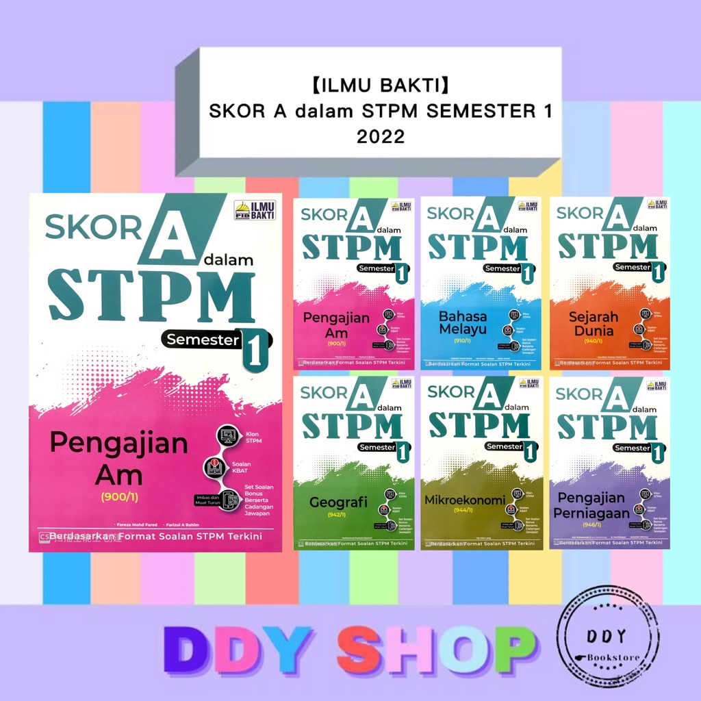 20232022 Kertas Model Skor A Dalam Stpm Semester 1 Tahun 2022 2023