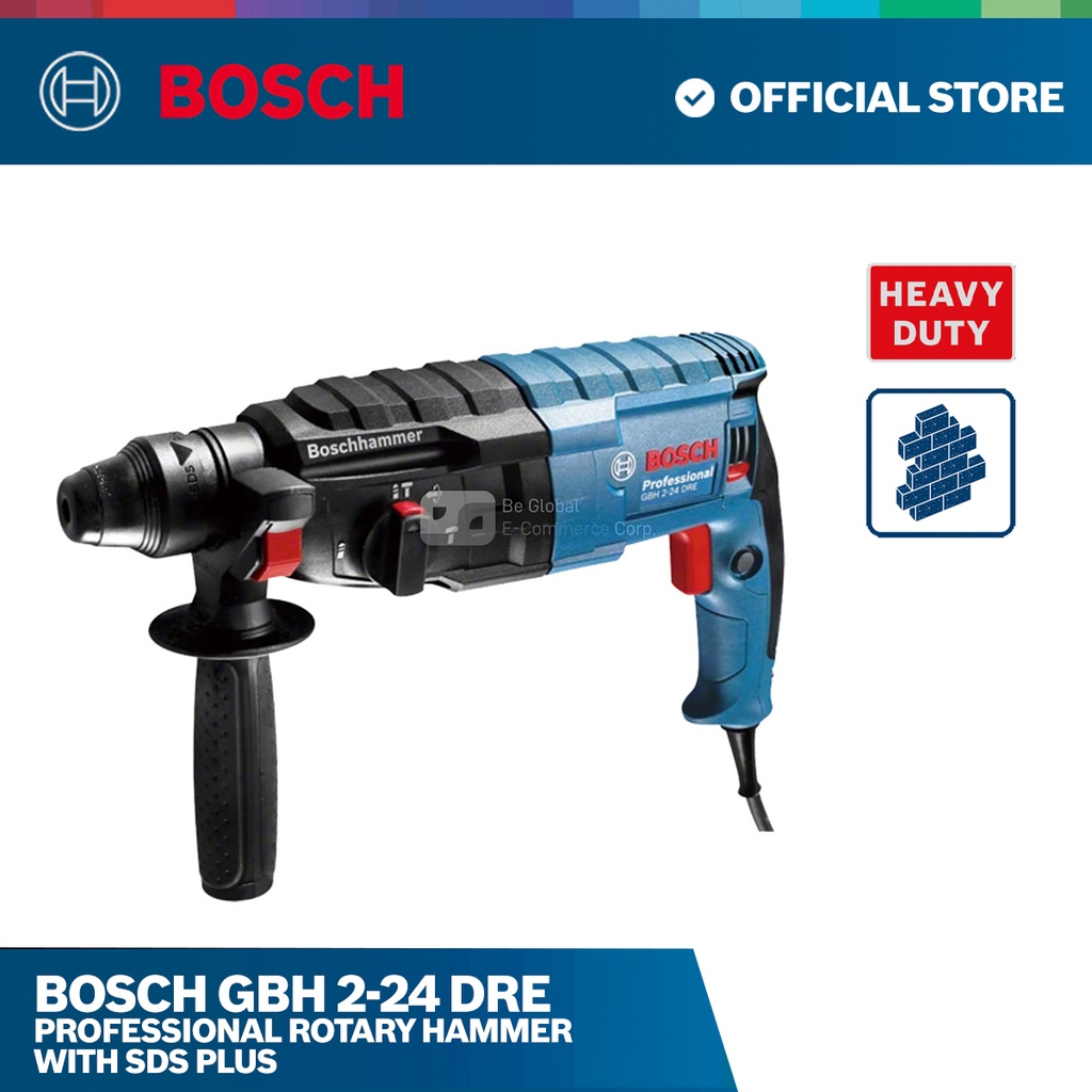 Bosch GBH 2-24 DRE SDS Plus Rotary Demolition Hammer Drill 790 W Bosch Blue Line