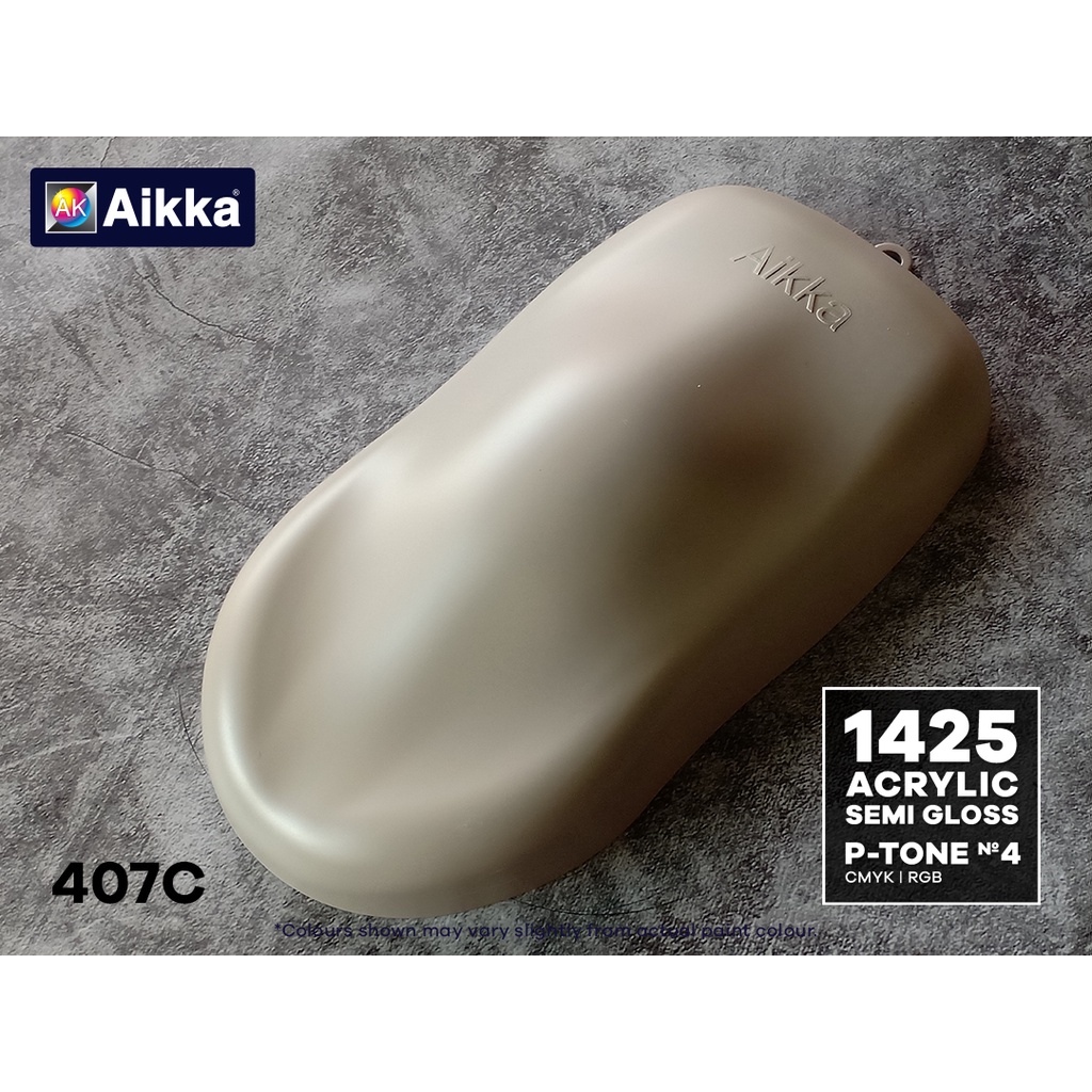AIKKA Paint PANTONE Colour 407C / 1425 ACRYLIC SEMI GLOSS PAINT ...