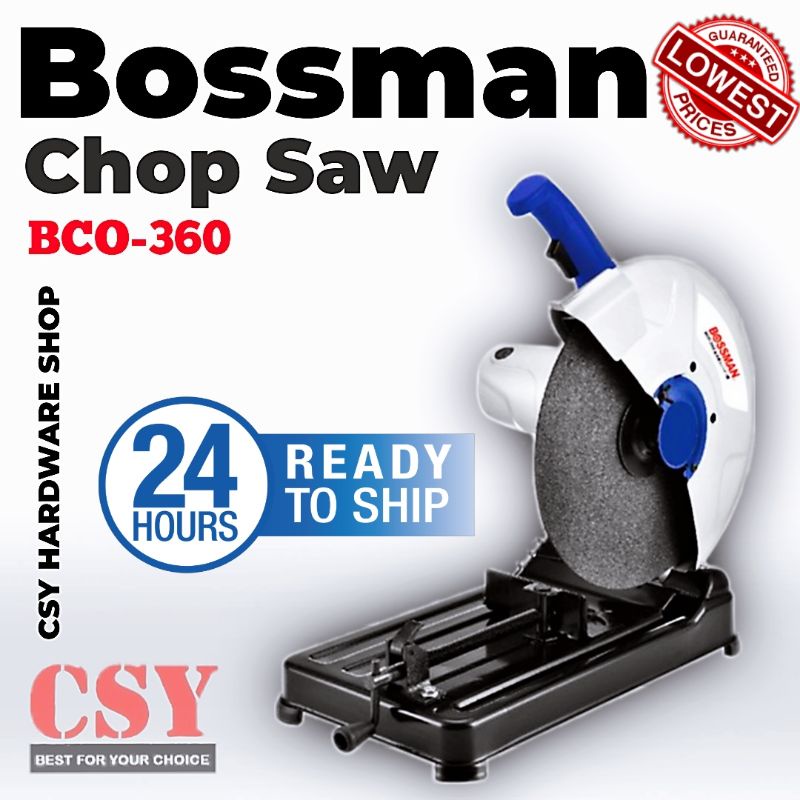 BOSSMAN Cut-Off Machine (Chop Saw) 2200W 355mm 14