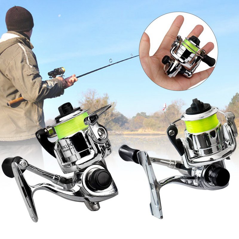 Mini 100 Pocket Spinning Fishing Reel Fishing Tackle Small