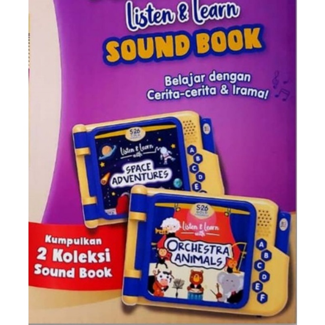 Listen&Learn Sound Book / Buku Berbunyi (LIMITED EDITION) | Shopee Malaysia