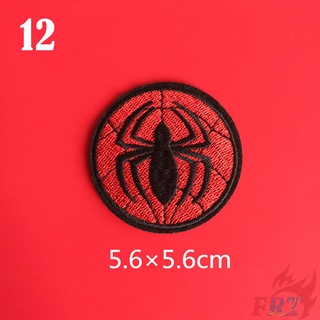 ☸ Marvel - Super Hero：Spider Man Series 02 Iron-on Patch ☸ 1Pc Diy Iron on  Sew on Badges Patches