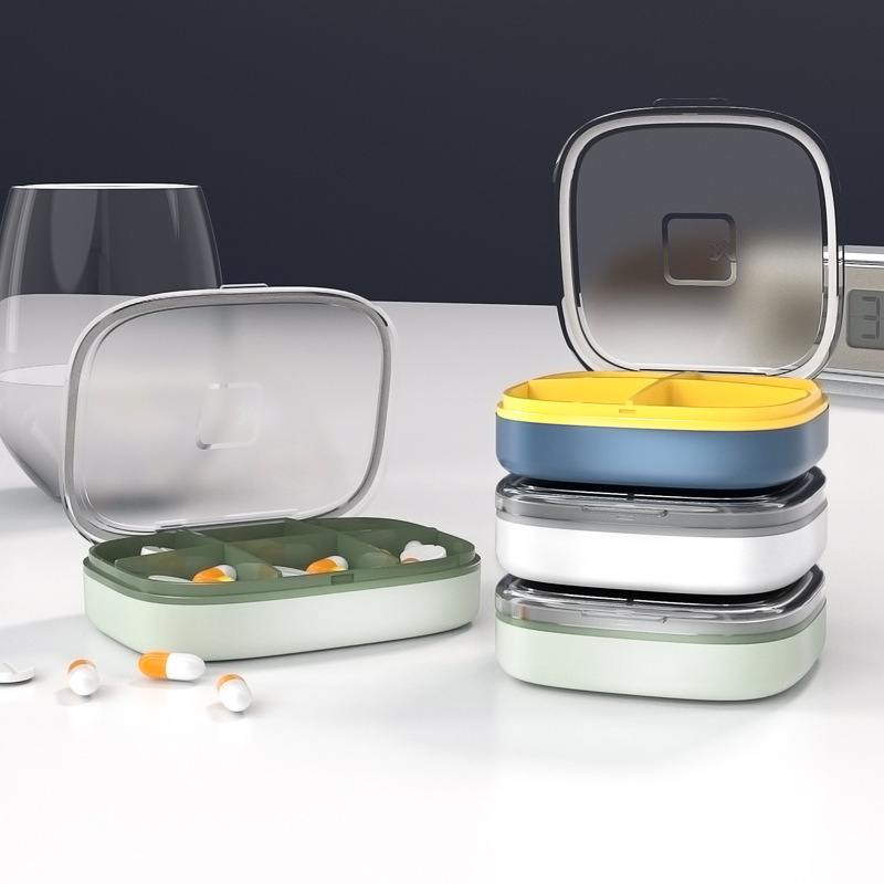 Pill Box Sub-Packing 7 Days Small Size Sub-Packing Device Portable One ...
