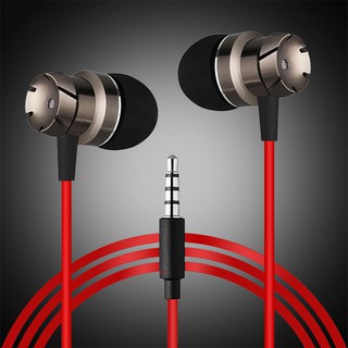 PTron HBE6 Metal Bass Earphone With Mic For All Smartphones