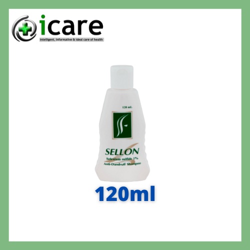SELLON SHAMPOO (SELENIUM SULFIDE 1) 120ML ( EXP DATE 10/2025