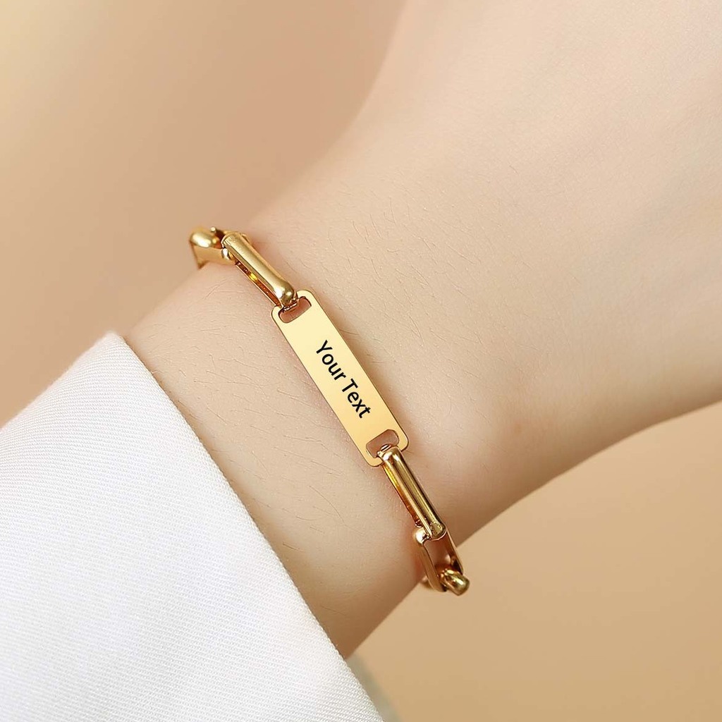 Engraved bracelets for on sale women