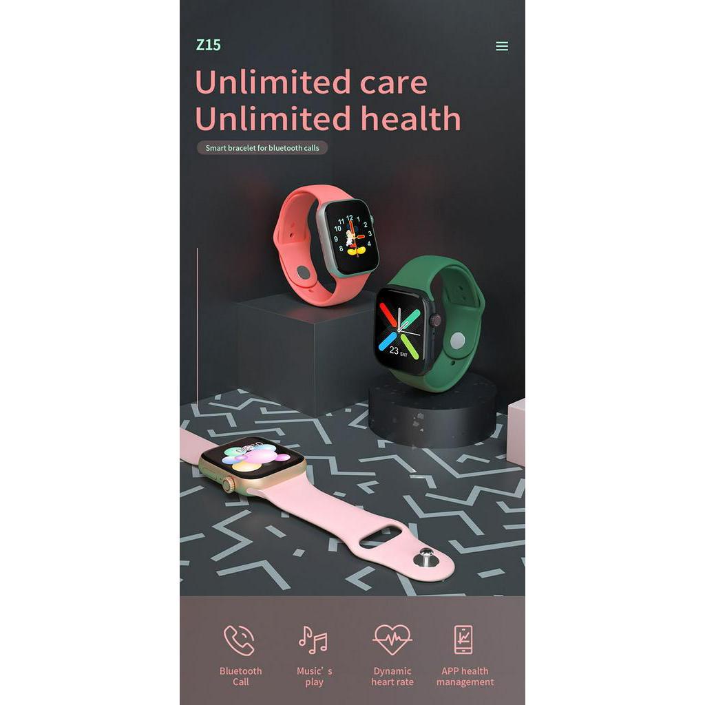 Smart Watch Z15 2021 Men Watches Fitness Bracelet Heart Rate Women Smart Watches PK IWO READY STOCK Shopee Malaysia