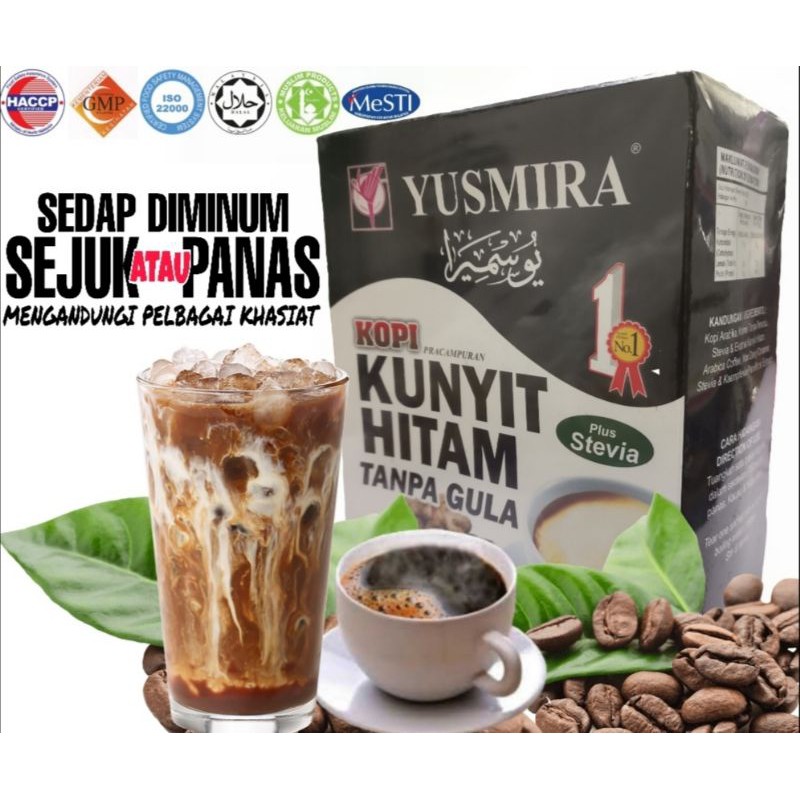 💯original Hq™ Kopi Kunyit Hitam Tanpa Gula Plus Stevia Shopee Malaysia 3909