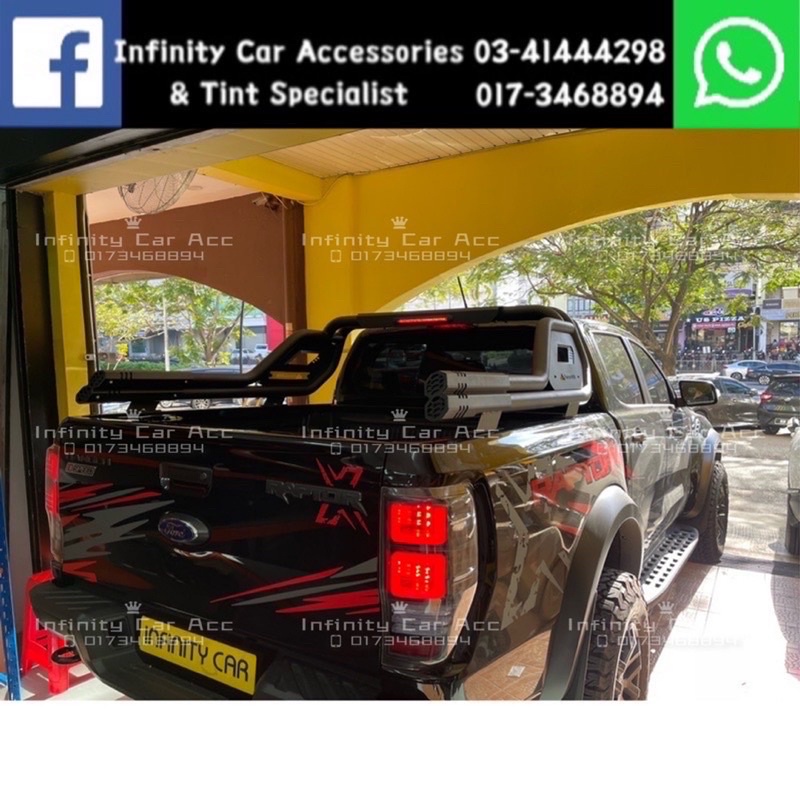 Ford Ranger 2012-2022 T6 T7 T8 T9 Raptor Force F21 Sport spot Roll Bar ...