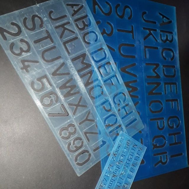 Alphabet and number writing blocks (3 size) | Shopee Malaysia