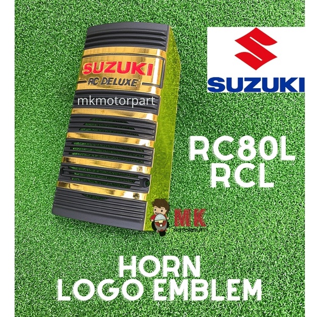 Suzuki RC80L / RCL HORN EMBLEM LOGO , Lambang Depan Dada RC80 L / RC ...