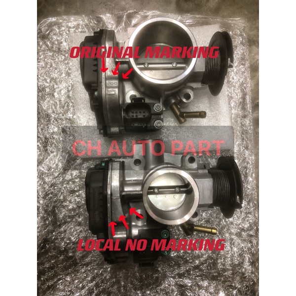 100ORIGINAL PROTON THROTTLE BODY WIRA VDO[HALF CUT]HAVE SMALL FLAW