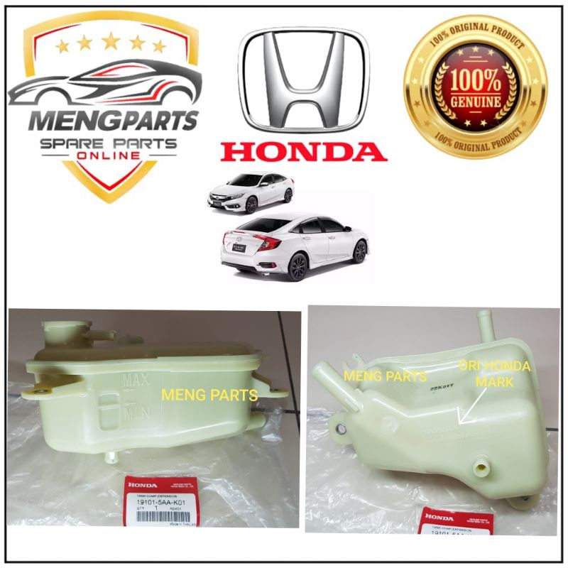 ORIGINAL HONDA CIVIC TEA,TBA FC 2017Y-2021Y RADIATOR SPARE TANK 19101 ...