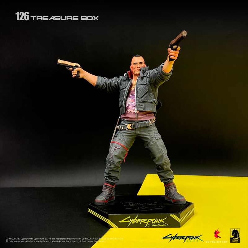 Figurine Cyberpunk 2077 - Jackie Welles - Cd Projekt Red - Neuve Sous Blister