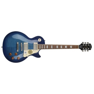 Epiphone les paul standard plustop pro electric guitar store translucent blue