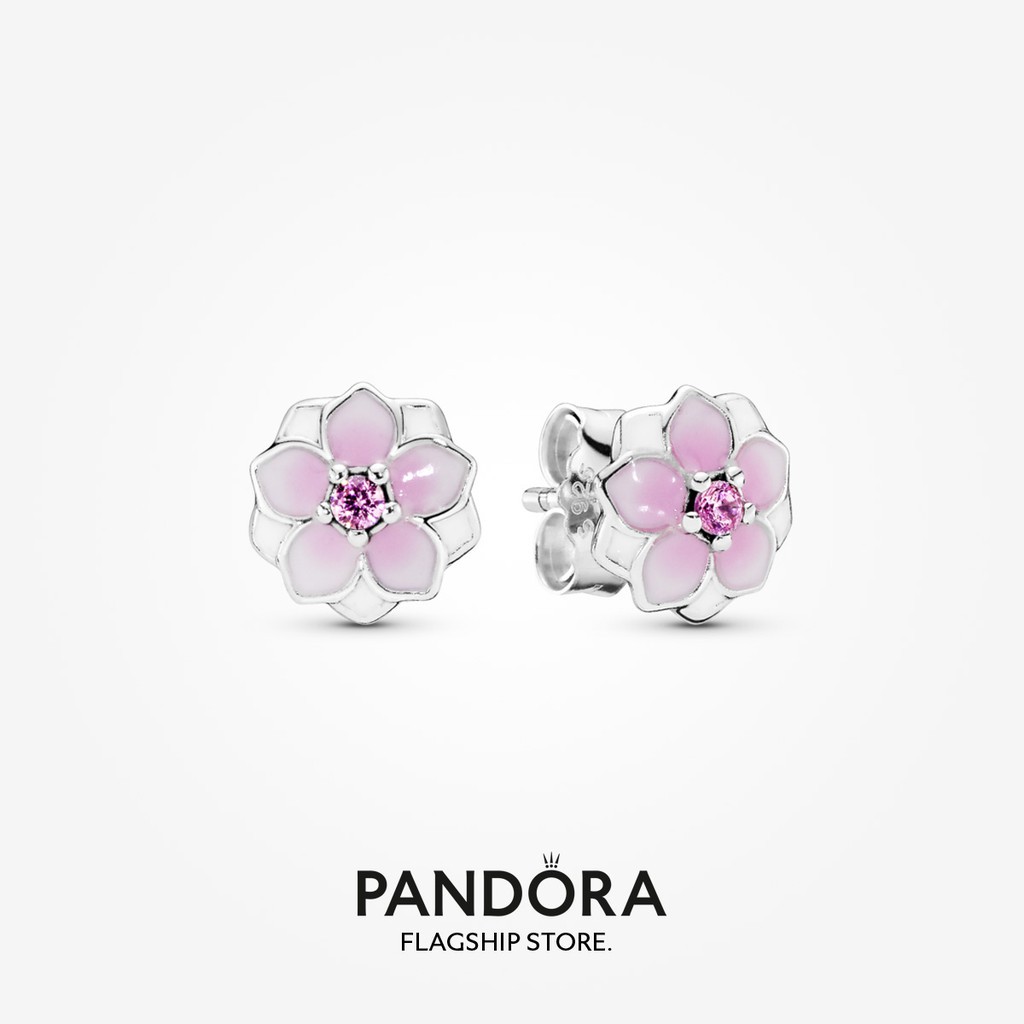 Magnolia on sale pandora earrings