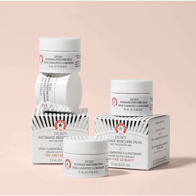 First Aid Beauty Eye Duty Niacinamide Brightening Eye Cream 15ml💯