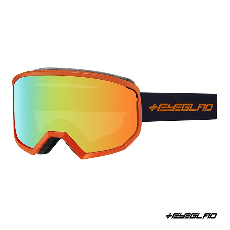[EYEGLAD] Glider Ski Goggles (Orange Blue Encounter) Shopee Malaysia