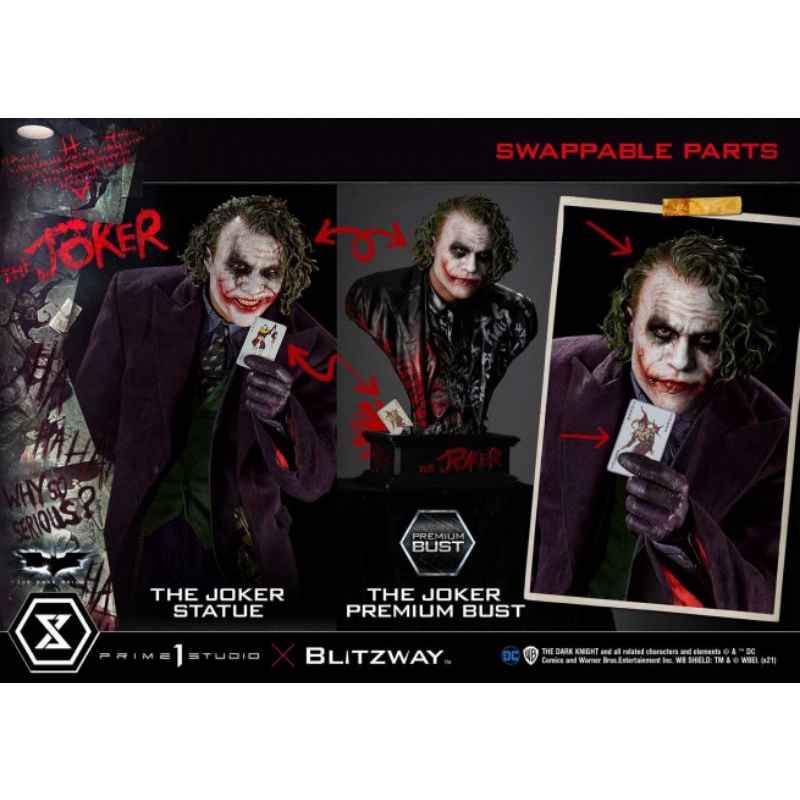 Prime 1 Studio x Blitzway The Joker The Joker Say Cheese 1/3