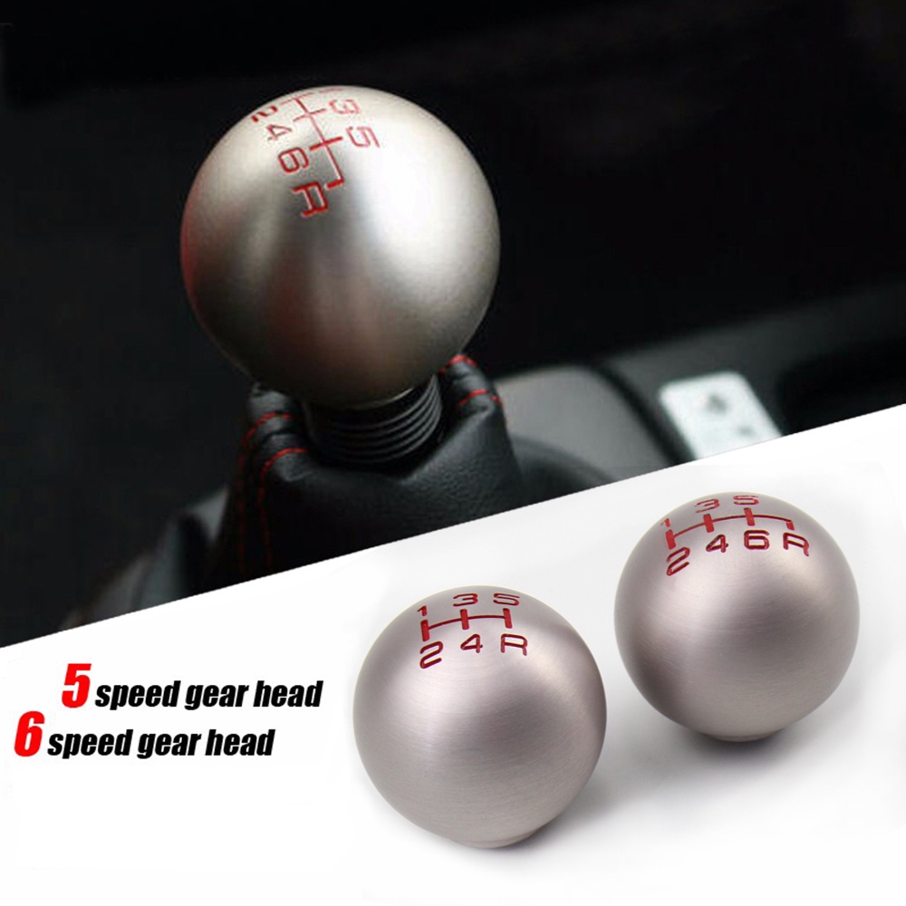 CNC Aluminum 5 Speed Or 6 Speed JDM Ball Shape Shift Gear Knob For