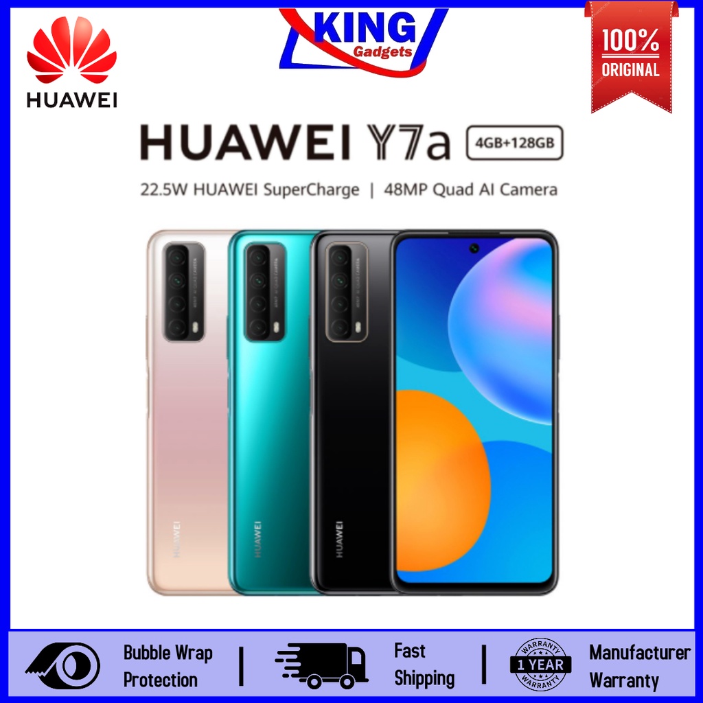 HUAWEI Y7A [4GB + 128GB] 🔥100 ORIGINAL🔥 1 YEAR HUAWEI WARRANTY In