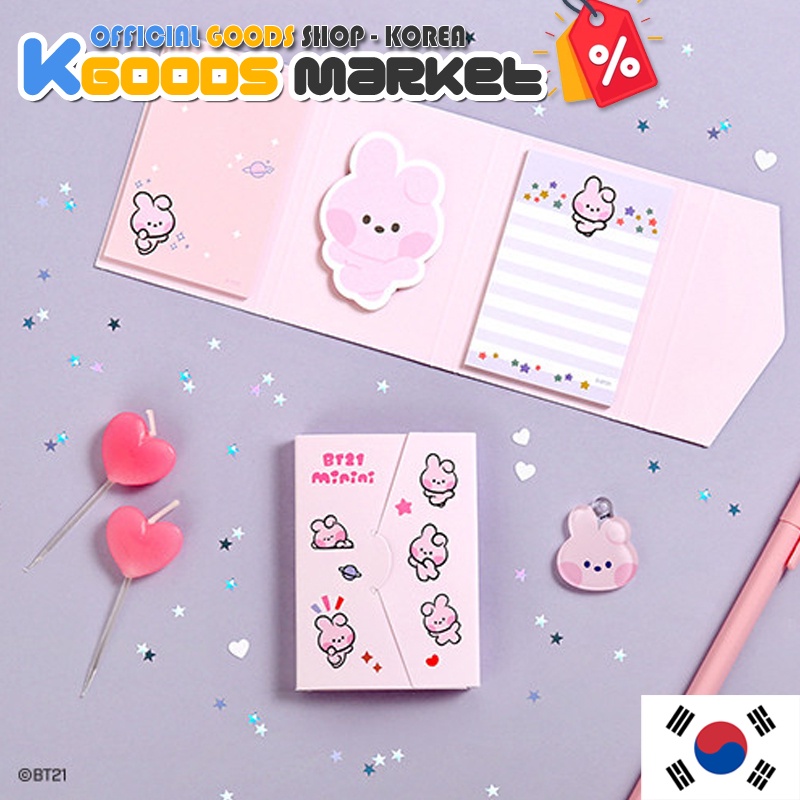 BTS BT21 Minini STICKY MENO Monopoly Official Goods | Shopee Malaysia