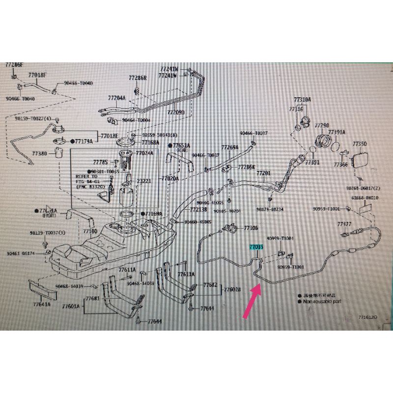 ORIGINAL TOYOTA INNOVA FUEL TANK CABLE | Shopee Malaysia