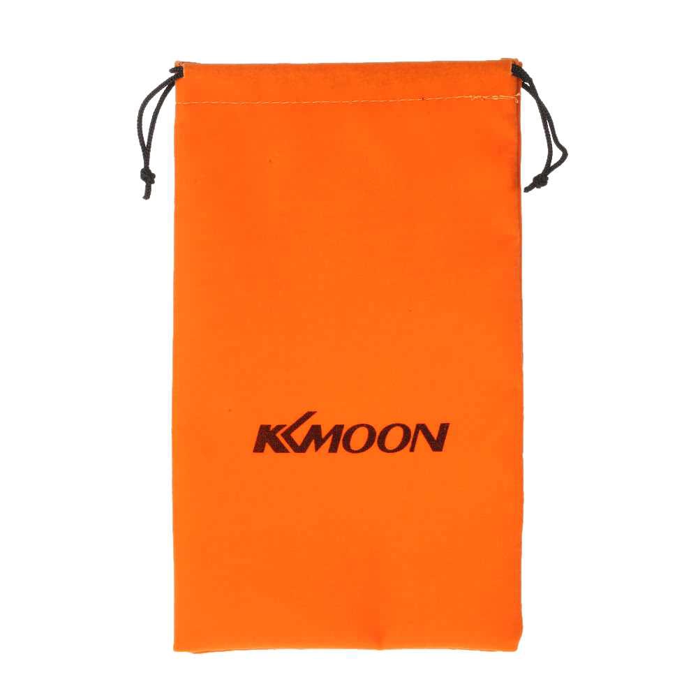 24*14cm Orange Small Drawstring Flocked Protection Bag Pouch (orange ...