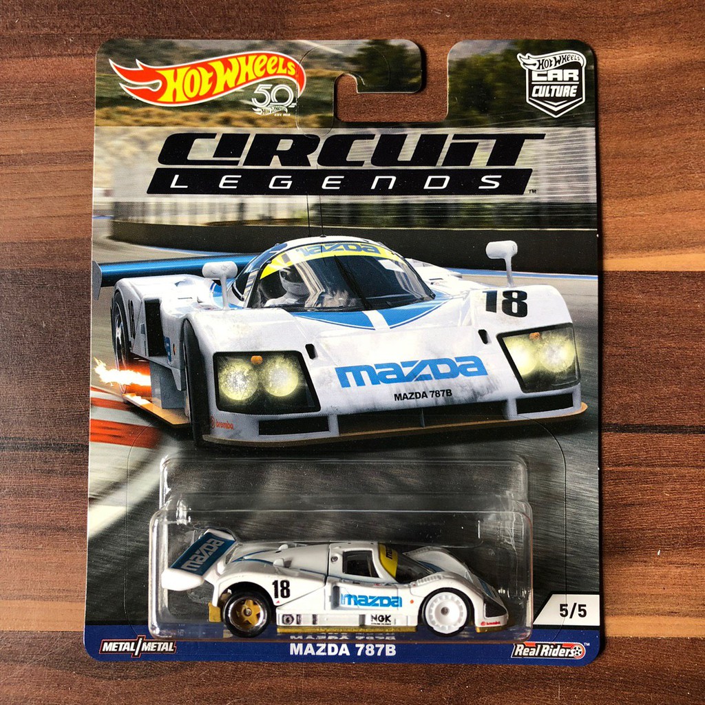 Hot wheels circuit legends best sale mazda 787b