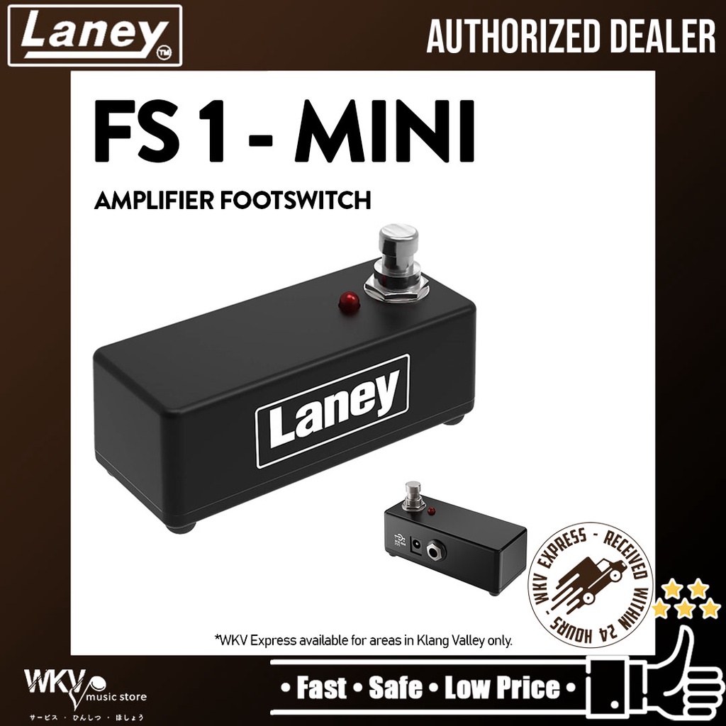 Laney FS1-MINI Single Footswitch Mini Pedal (FS1) | Shopee Malaysia