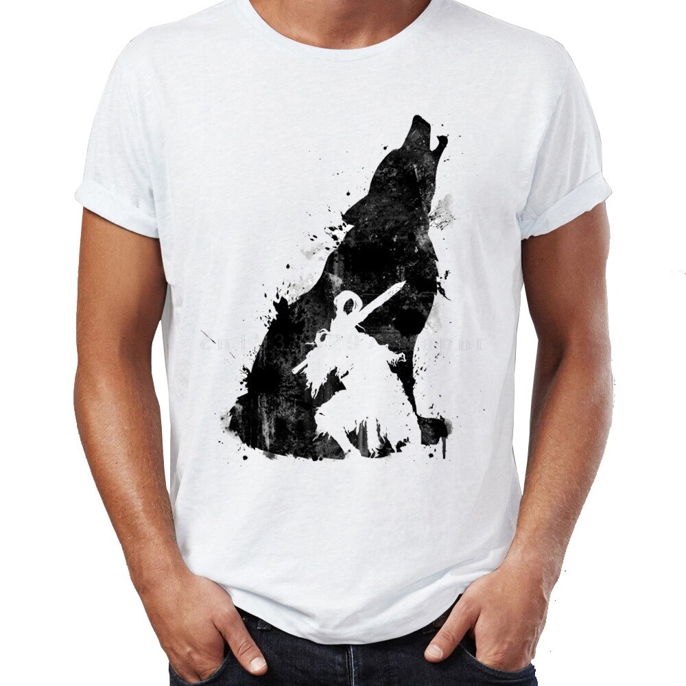 Men'S T Shirt Sif The Great Wolf Artorias Dark Souls Badass Artsy Mens ...