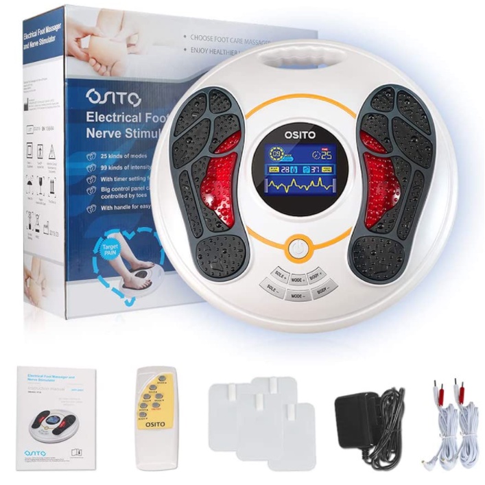 OSITO Circulation System & Nerve Muscle Stimulator Improves Foot Circulation and Neuropathy