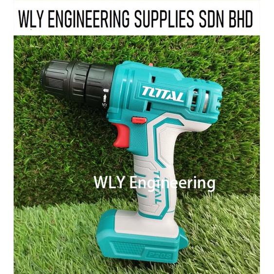 TOTAL TDLI20012 CORDLESS DRILL 20V 1.5AH / 20V Battery Hand Drill