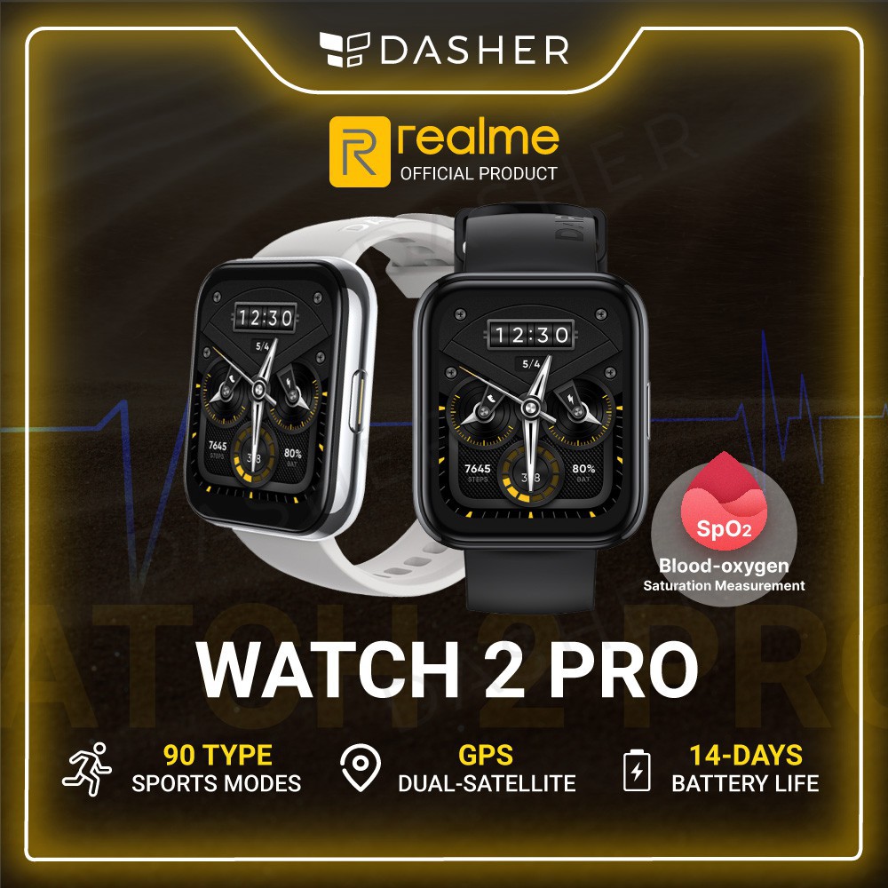 Realme discount watch weight