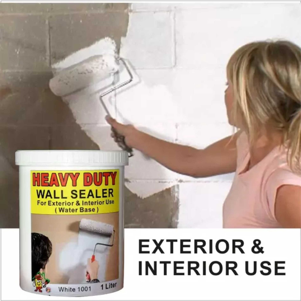 1L WATER BASE WALL SEALER PAINT (1L/WHITE) HEAVY DUTY / PAINT99