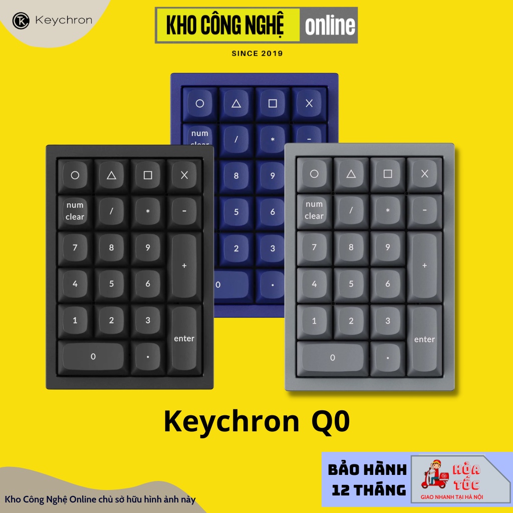Keychron Q0 custom QMK numeric keypad - FULL EDITION | Shopee Malaysia