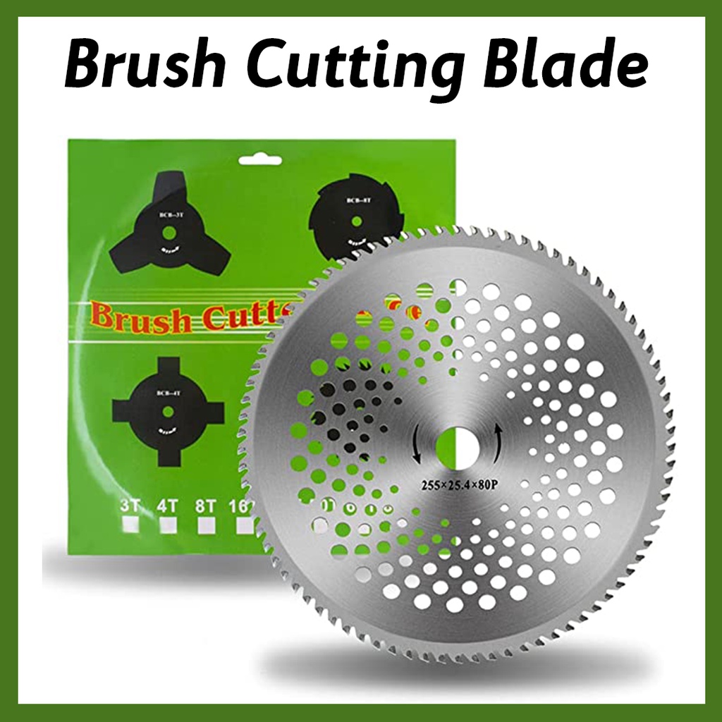 📦READY STOCK📦 80T 60T 40T Alloy Brush Grass Cutter Blade High Quality