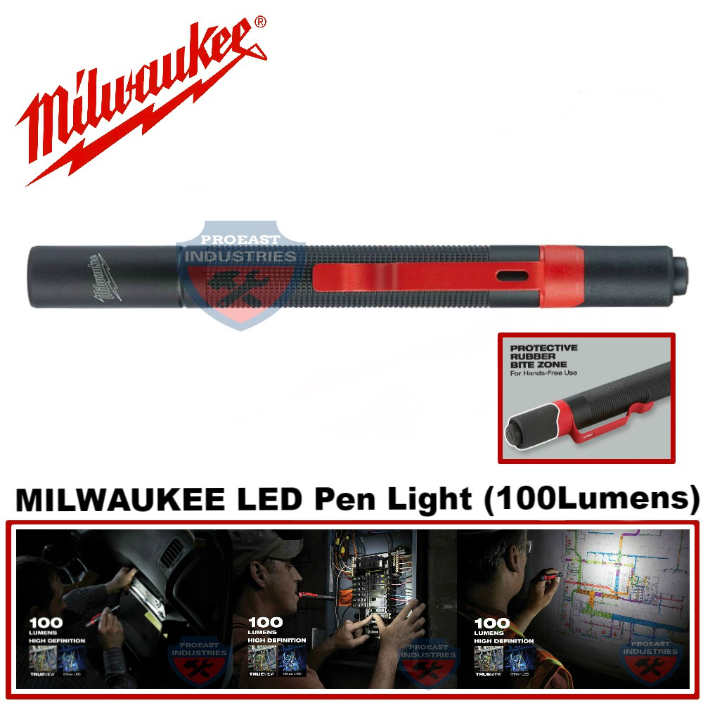 Milwaukee IPL-LED Inspection Pen Light 100Lumens | Shopee Malaysia