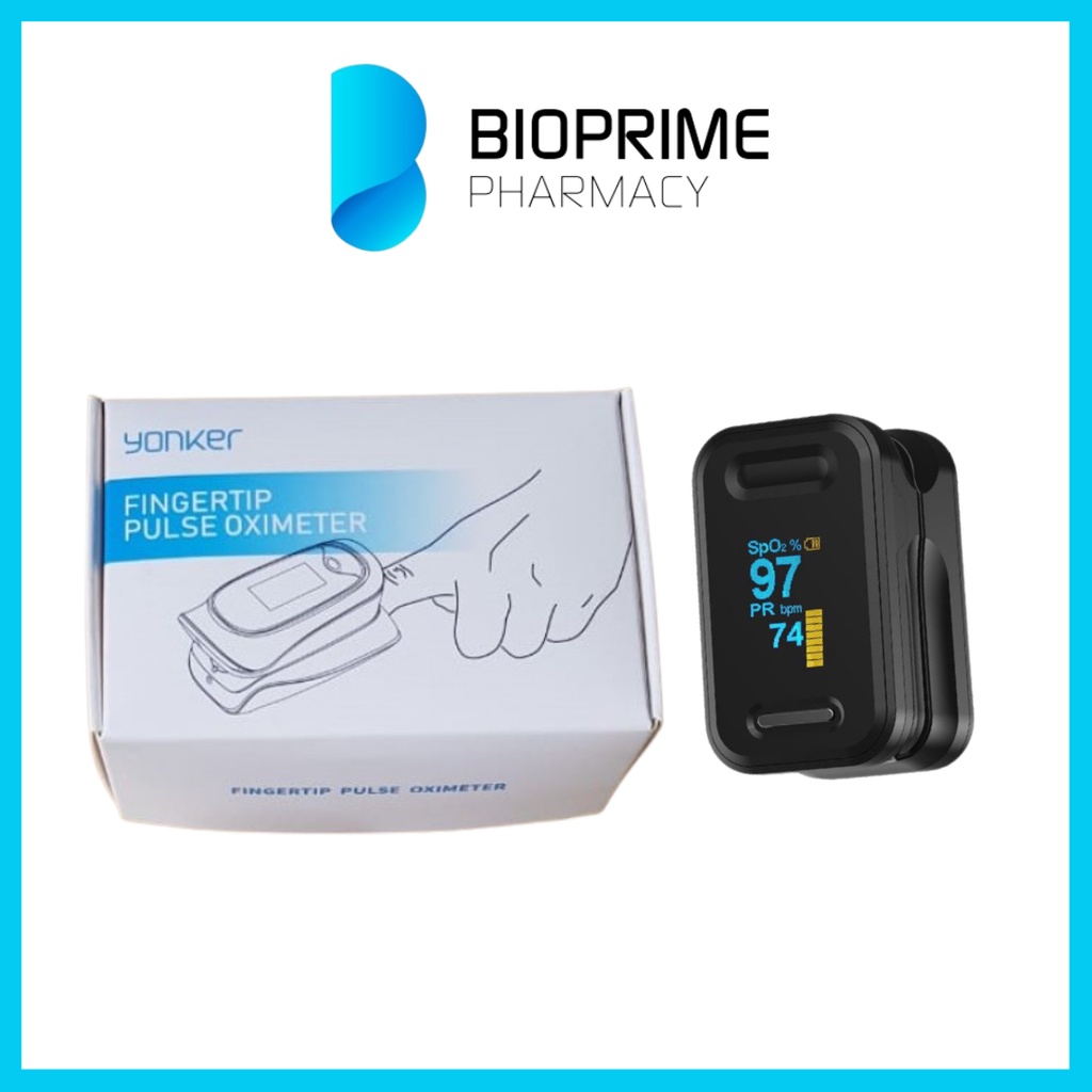 Yonker Fingertip Pulse Oximeter Shopee Malaysia