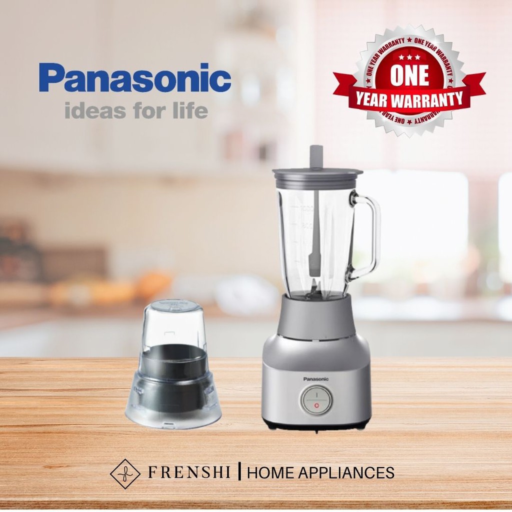 Panasonic Durable & Hygienic Glass Jug Blender MXM300SSL ( Frenshi
