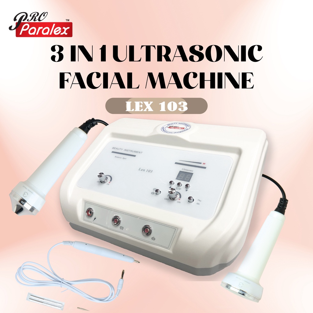 Lex103 3 In 1 Ultrasonic Facial Machine Shopee Malaysia