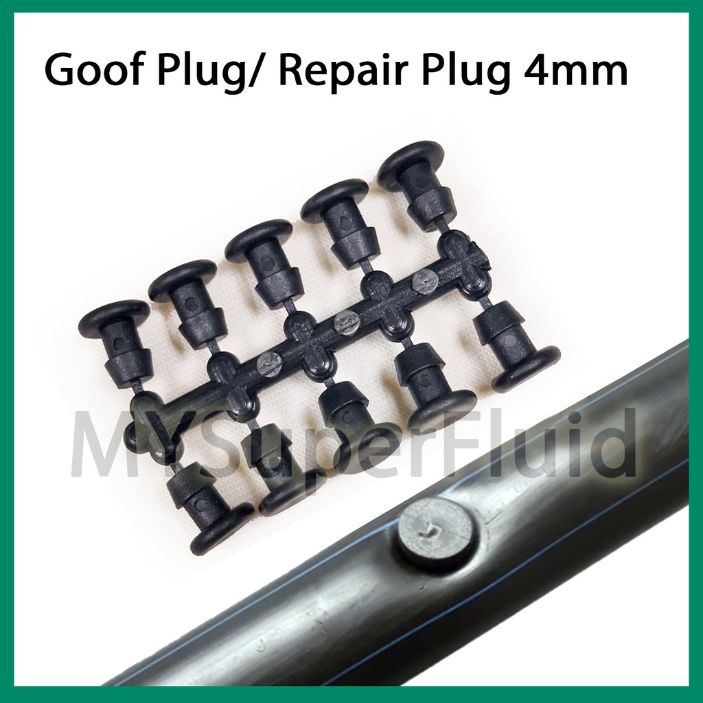 [20pcs] Hole / Goof Repair 4mm Plug For Polypipe LDPE Fertigasi ...