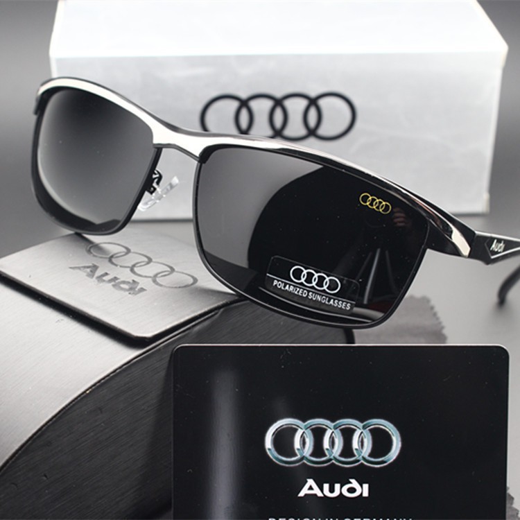 New Trendy Audi Non Polarized Sunglasses For Men Square Polarized