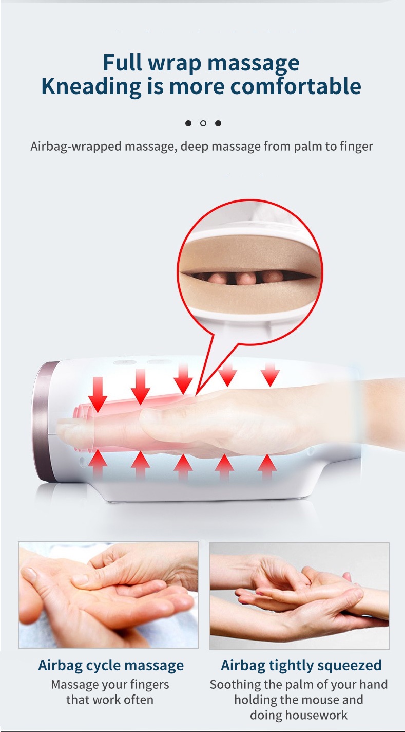 [Ready Stock]Jinkairui Electric Hand Massager Air Compression Palm ...
